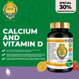 Organic Greek Calcium And Vitamin D 500mg + Vitamin Bottles® Hydrogen Alkaline Generator Water