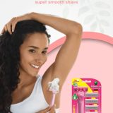 XMicro Pink Razor and Shaving Cream For Women