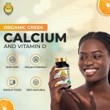 Organic Greek Calcium And Vitamin D 500mg (Pack of 3)